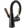 Grifo monomando de cocina Rea ICON negro/dorado (REA-B5682)
