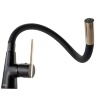 Grifo monomando de cocina Rea ICON negro/dorado (REA-B5682)