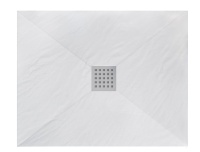 Bandeja Rea Rock 80x100 rectangular blanca (REA-K5581)