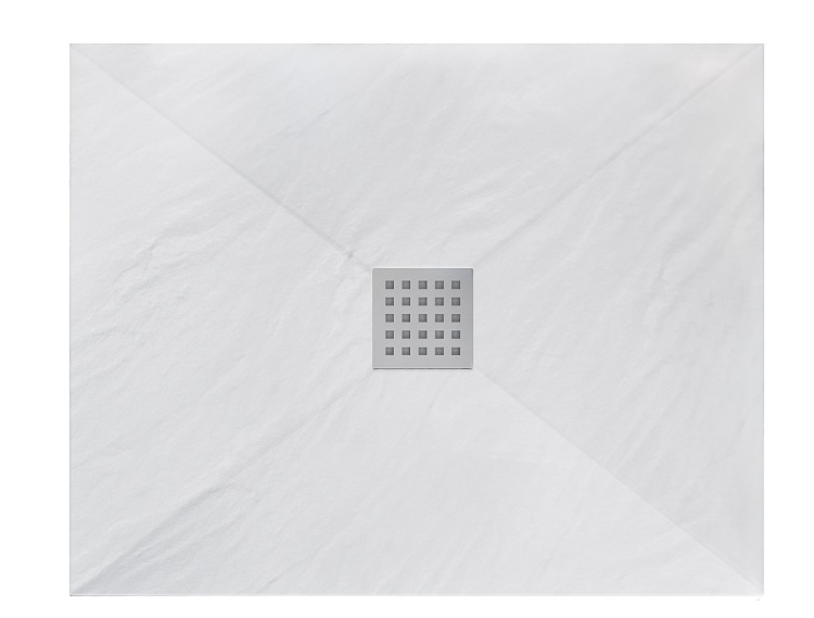Bandeja Rea Rock 80x100 rectangular blanca (REA-K5581)