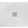 Bandeja Rea Rock 80x100 rectangular blanca (REA-K5581)