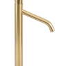 Mezclador de lavabo alto Rea Level, cepillado dorado (REA-B6217)