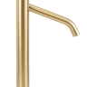 Mezclador de lavabo alto Rea Level, cepillado dorado (REA-B6217)