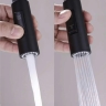 Grifo monomando de cocina Rea Eco Fresh con caño extraíble, negro (REA-B7564)