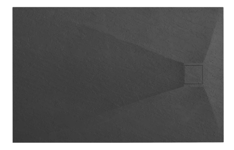 поддон Rea Magnum 90x120 прямоугольный, черный (REA-K3332)