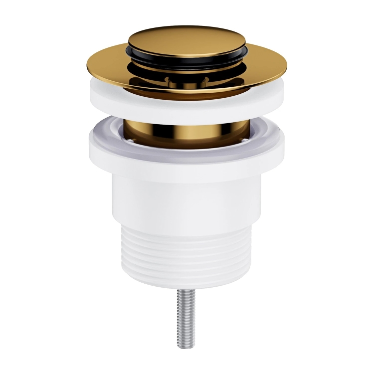донный клапан Omnires click-clack polished gold (A47GL)
