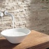 Mezclador de lavabo empotrado Rea Lungo blanco (REA-B9559)
