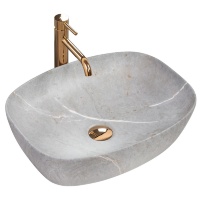 Lavabo Rea Freja 38,5x50 gris (REA-U6648)