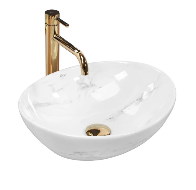Lavabo Rea Sofia 34,5x41 natural (REA-U6605)