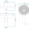 Mezclador de baño Rea Avalon tytan (REA-B2706)