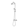Sistema de ducha con termostato Omnires Y cromado (SYSY10/N/6CR)