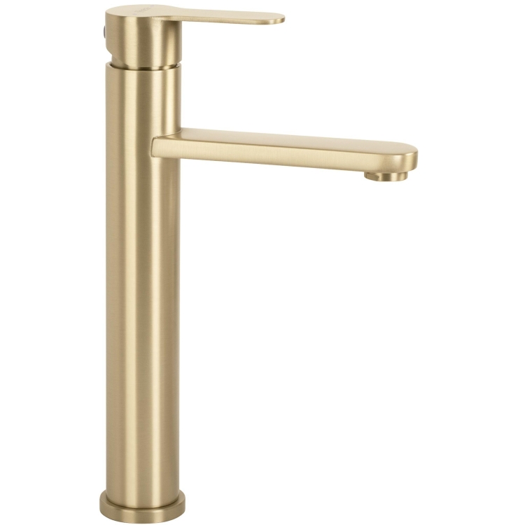 смеситель для умывальника Rea Arcos brushed gold (REA-B6972)
