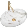 washbasin Rea Linda 34,1x48,3 lava (REA-U8695)