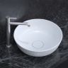 washbasin Omnires Silk 40x40 white matt (SILKR400BM)