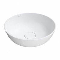 Lavabo Omnires Silk 40x40 blanco mate (SILKR400BM)