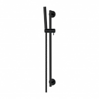 Juego de ducha Omnires Microphone negro (MICROPHONE-SBL)