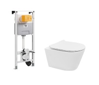 toilet Rea Tomas + installation Oli Olipure 30x20 (880780/152972+REA-C1257)
