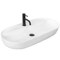 Lavabo Rea Aura 81x41 blanco (REA-U2541)