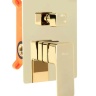 Conjunto de ducha empotrado Rea Orix dorado (REA-P8464)