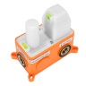 Conjunto de ducha empotrado Rea Orix dorado (REA-P8464)