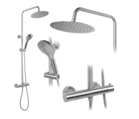 Juego de ducha Rea Vincent níquel mate (REA-P6603)