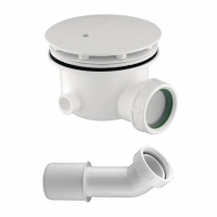 Sifón para plato de ducha Omnires blanco (ST6590.35N+ST45BP)