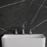 Omnires Armance washbasin mixer, three holes, chrome (AM5214CR)
