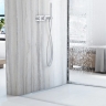 Rea Neo Ultra Slim Pro floor drain, matt nickel, 600 mm (REA-G9800)