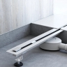 Rea Neo Ultra Slim Pro floor drain, matt nickel, 600 mm (REA-G9800)