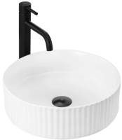 Lavabo Rea Delia 36x36 blanco (REA-U0601)