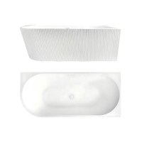 ванна акриловая Rea Wenus 170х80 + сифон + пробка click/clack, справа, white (REA-W0130)