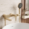 смеситель для ванны Rea Maxim Premium brushed gold (REA-B2257)