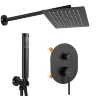 shower set Rea Oval black (REA-P8467)