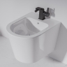 bidet Omnires Tampa wall hung white (TAMPABIBP)