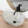 Lavabo Rea Dora Stone 40x51,5 gris (REA-U5066)
