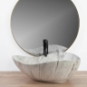 Lavabo Rea Dora Stone 40x51,5 gris (REA-U5066)