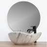 Lavabo Rea Dora Stone 40x51,5 gris (REA-U5066)