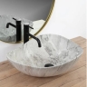 Lavabo Rea Dora Stone 40x51,5 gris (REA-U5066)