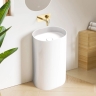 Lavabo Rea Dolce 52x38,5, de pie, blanco (REA-U4302)