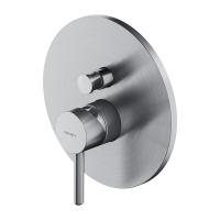 внешняя часть смесителя для ванны и душа Omnires Y скрытого монтажа, brushed nickel (Y1235RONI)