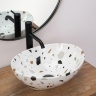 washbasin Rea Sofia 41x34,5 terazzo (REA-U6932)