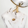 Lavabo Rea Aris 37,5x44x83 de pie, mármol (REA-U6906)