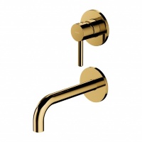 Mezclador de lavabo empotrado Omnires Y dorado (Y1215NGL)