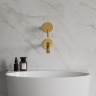 Mezclador de lavabo empotrado Omnires Y dorado (Y1215NGL)