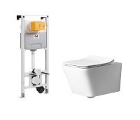 toilet Rea Ramon + installation Oli Olipure 30x20 (880780/152972+REA-C8536)
