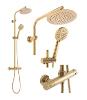 Sistema de ducha Rea Bliss dorado (REA-P8806)