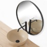 Mezclador de lavabo Rea Lugano negro mate alto (REA-B5001)