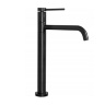 Mezclador de lavabo Rea Lugano negro mate alto (REA-B5001)