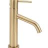 Mezclador de lavabo Rea Level con cepillo dorado (REA-B6218)