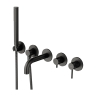 Omnires Y 5-hole graphite bath mixer (Y1237/1SGR)